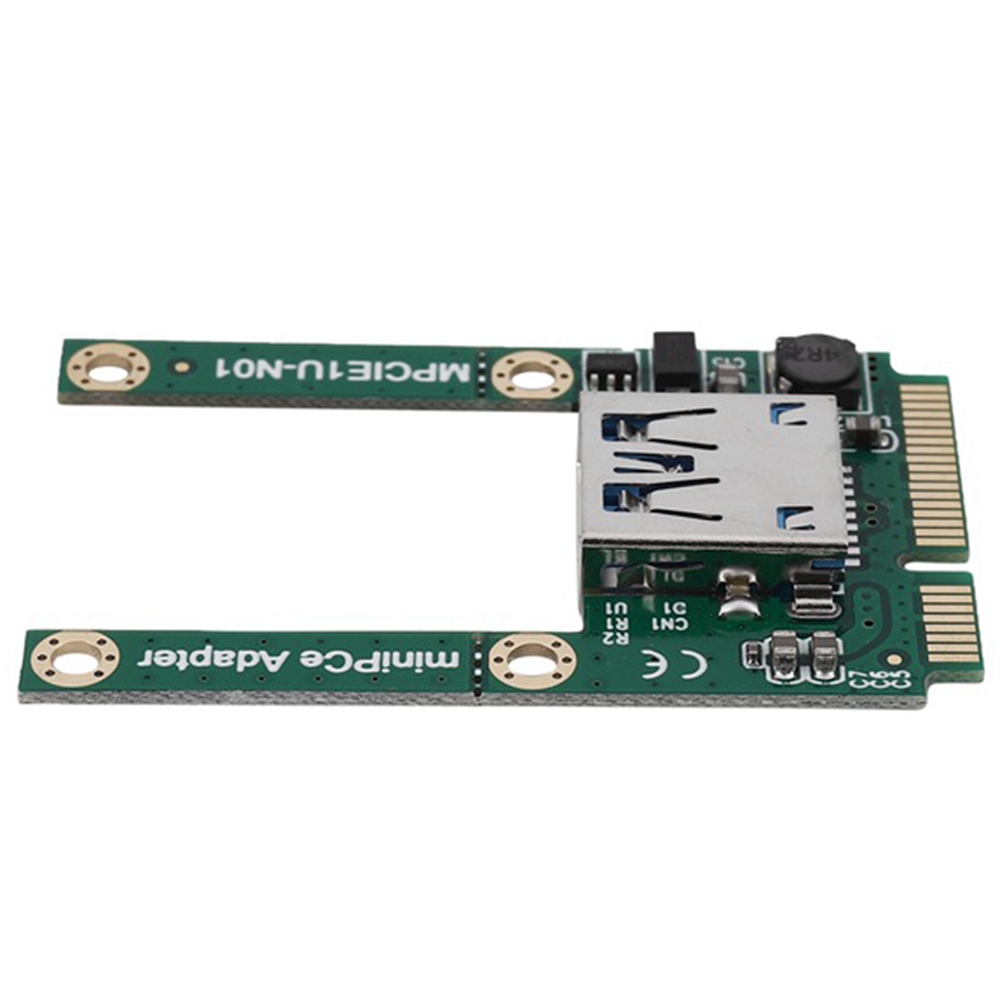 Mini PCI-E to USB3.0 Adapter Card PCIe to USB 3.0 Adapter, Suitable for Notebook Computers. 