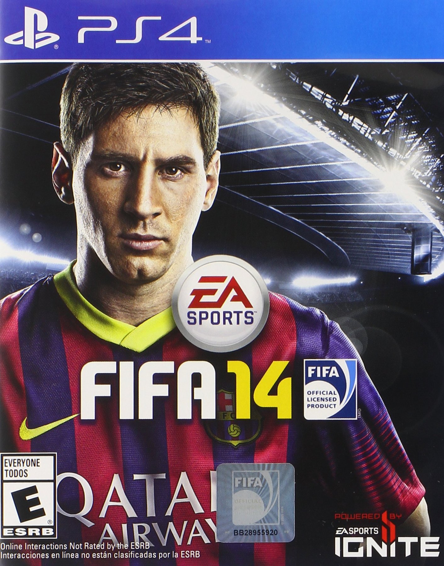 Fifa 14 PS4 - 4 Disk Version Video Game controller Gaming station Console Gamepad command Gameplay consoles super