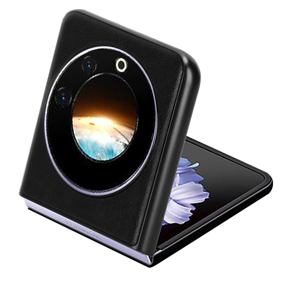 （COD Available)Litchi Texture Back Cover Phone Case For Tecno Phantom V Flip. 