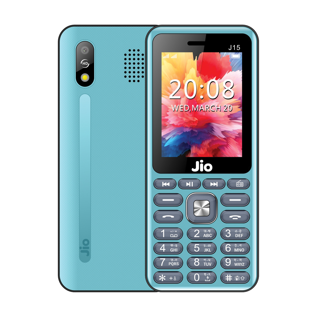 Jio J15 Max Dual SIM 2400mAh Feature Phone Display-2.4 Camera-VGA Big ...