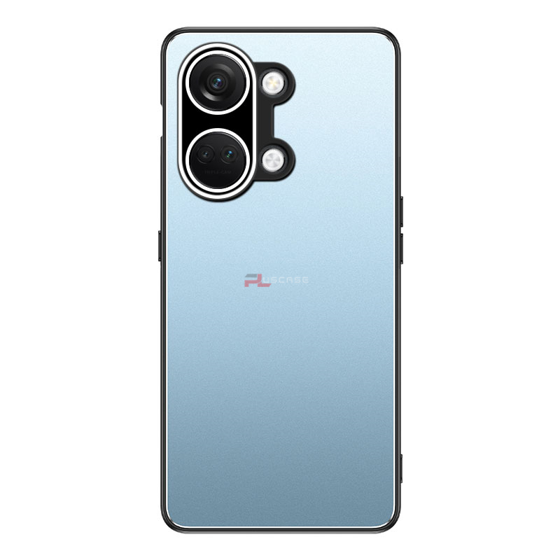 PlusCase for OnePlus Nord 3 5G Matte Metal Case Camera Protection TPU Frame Slim Back Cover. 