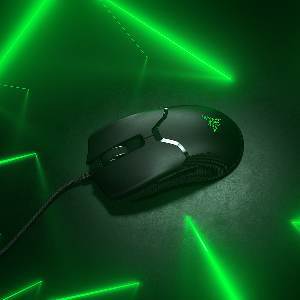Razer Viper 8KHz Wired Gaming Mouse Lightweight Ergonomic Mouse with 8000Hz Polling Rate 20000DPI FOCUS+ Optical Sensor. 