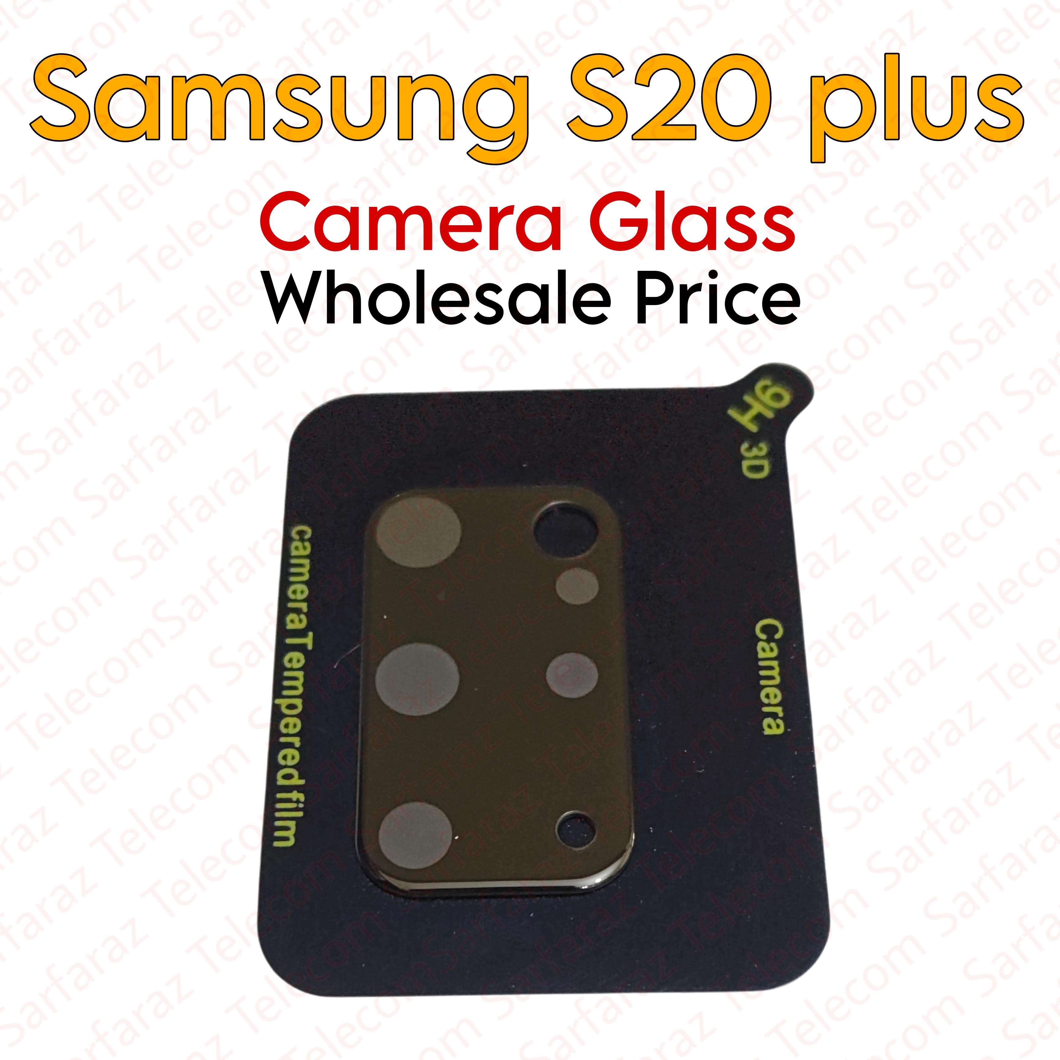 Samsung S20 plus 3D Camera Glass 3D Camera Protector