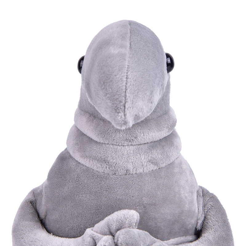 1Pcs Waiting Plush Toy Zhdun Meme Tubby Gray Blob Zhdun Toy Snorp Plush Doll. 