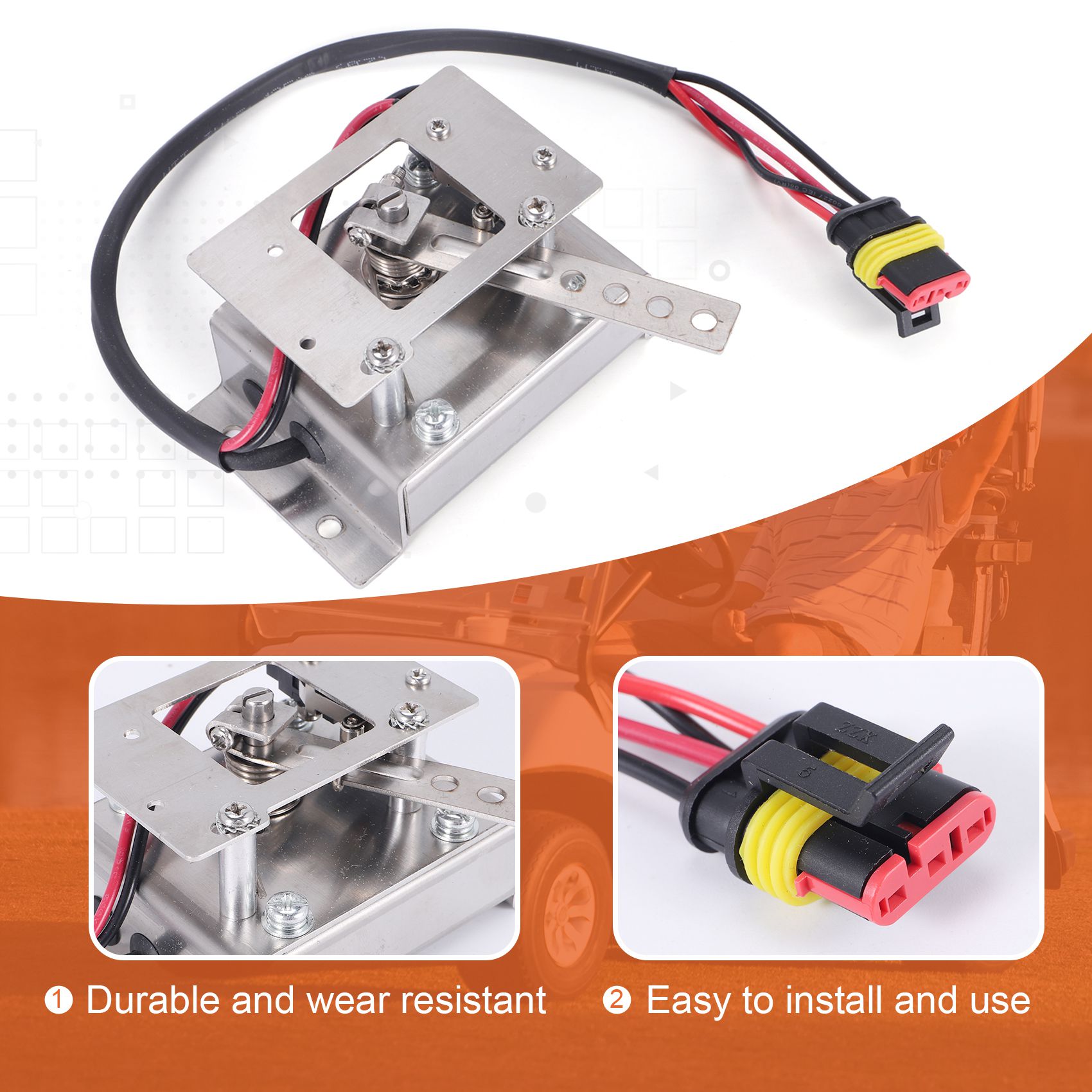 Throttle PB-6 Type 0-5K for Curtis PB 8 Type Golf Cart Potentiometer. 
