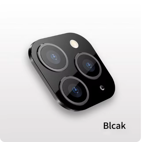 Modified Sticker Camera Lens Seconds Change Cover For iPhone X XR Xs Max Fake Flash Camera Cover 11 Pro Max Glass Protector Film. 