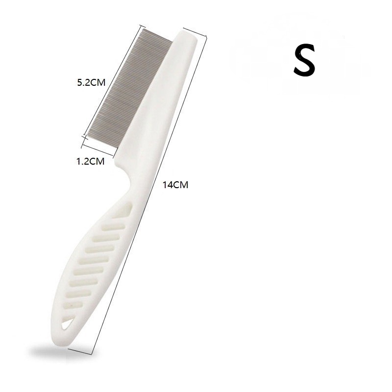 Pet Flea CombDog Cat CombFlea CombGrooming CombShedding CombPet CombPet Dense Tooth Dehairing Comb