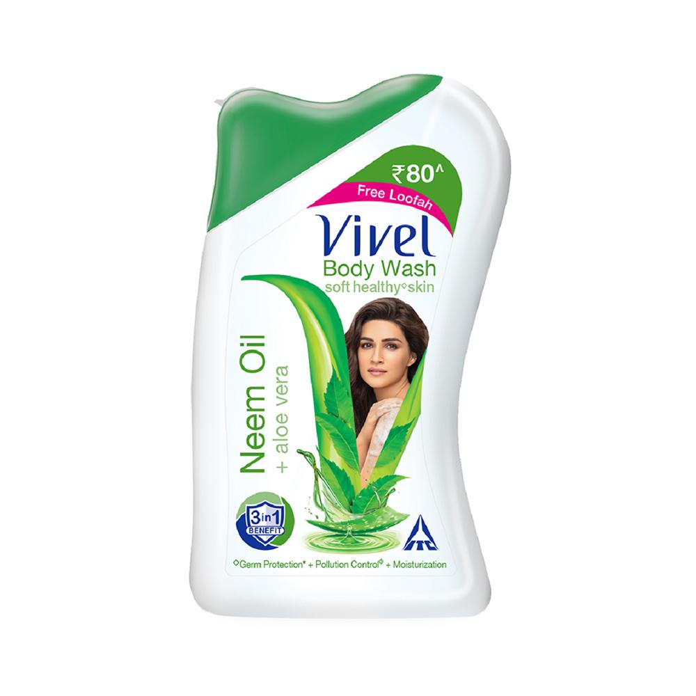 Vivel Body Wash Neem Oil + Aloe Vera 200ml | Sadagar