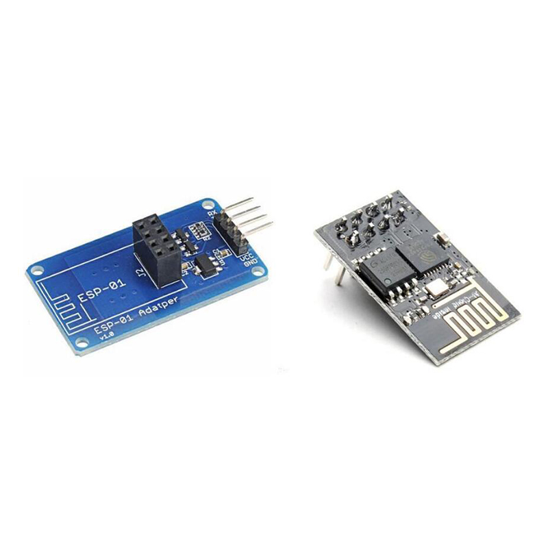 ESP8266 ESP-01 ESP01 Serial Wireless WIFI Module For Arduino Transceiver Receiver Adapter Board Raspberry Pi UNO R3 One 3.3V 5V. 