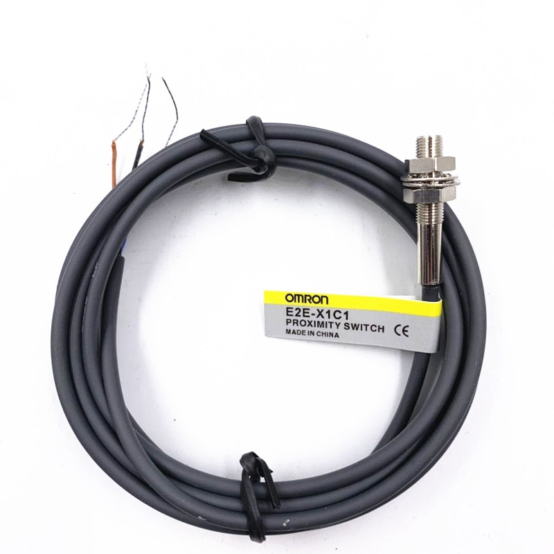 for Omron- E2E-X1C1 E2E-X1B1 E2E-CR8C1 E2E-CR8B1 Proximity Inductive 3-Wire NO NPN Sensor Internal Amplifier 10~30VDC 1mm. 