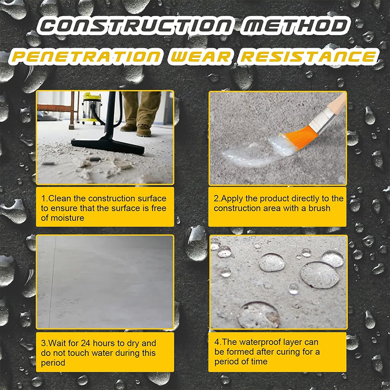 30/100/300g Invisible Waterproof Agent Insulating Sealant Repairing Anti-Leakage Agent Glue Sealant Paste Coating With Brush MuXiaRe. 