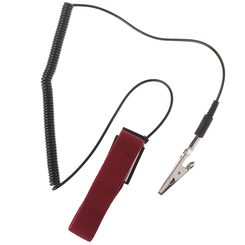 Anti Static ESD Wrist Strap Discharge Bands Static-Release Wristband with Clip. 