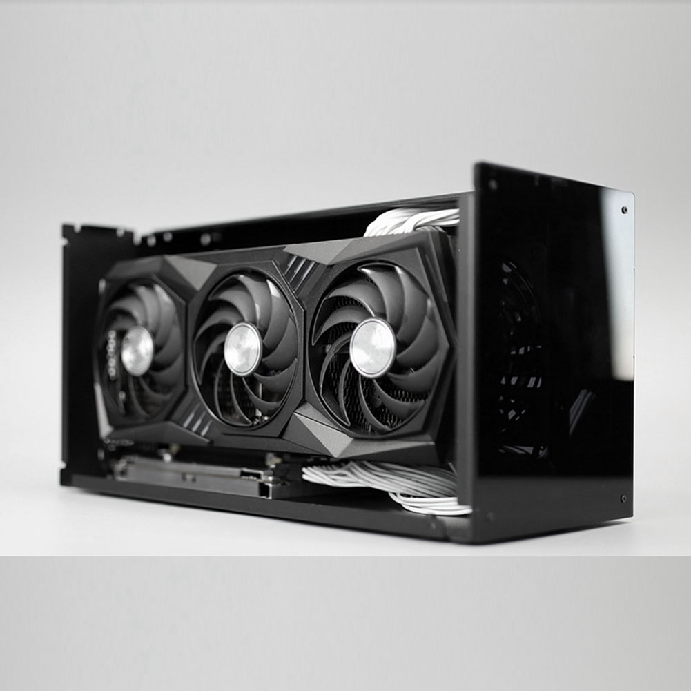 1 Pieces TH3P4G3 Docking Station Box for Hunderbolt 3/4 Graphics Card Expansion Dock Box for ATX Power Supply. 