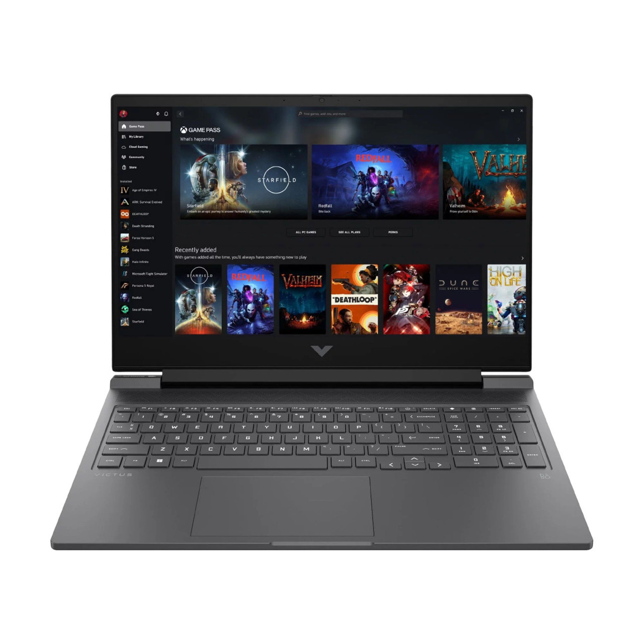 Victus Gaming Laptop 15-fb2082wm AMD Ryzen™ 5 8645HS Processor 8GB DDR5 Ram 512 GB PCIe Gen4 SSD NVIDIA GeForce RTX™ 4050 6 GB GDDR6 dedicated Graphics 15.6" FHD IPS 144Hz Display Windows 11 Mica silver Color. 