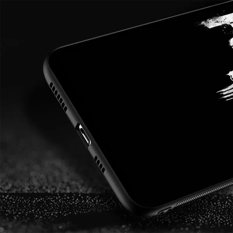 Marvel Superhero Punisher Case For Samsung Galaxy S22 Ultra S23 Plus S20 SE S21 S10 Lite S9 S8 S24 S10 Soft Silicone Phone Cover. 