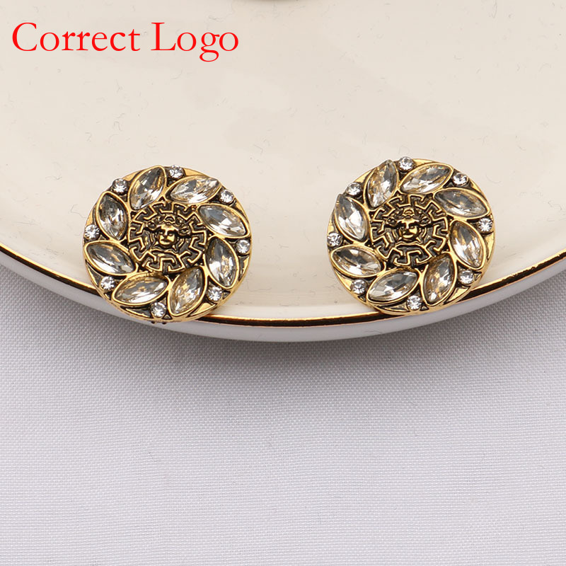 Pendientes Fanjia Wheat Ear Stud, nuevos, de moda europea y americana de alta calidad, pendientes marquesa personalizados con incrustaciones de diamantes._voghion.com
