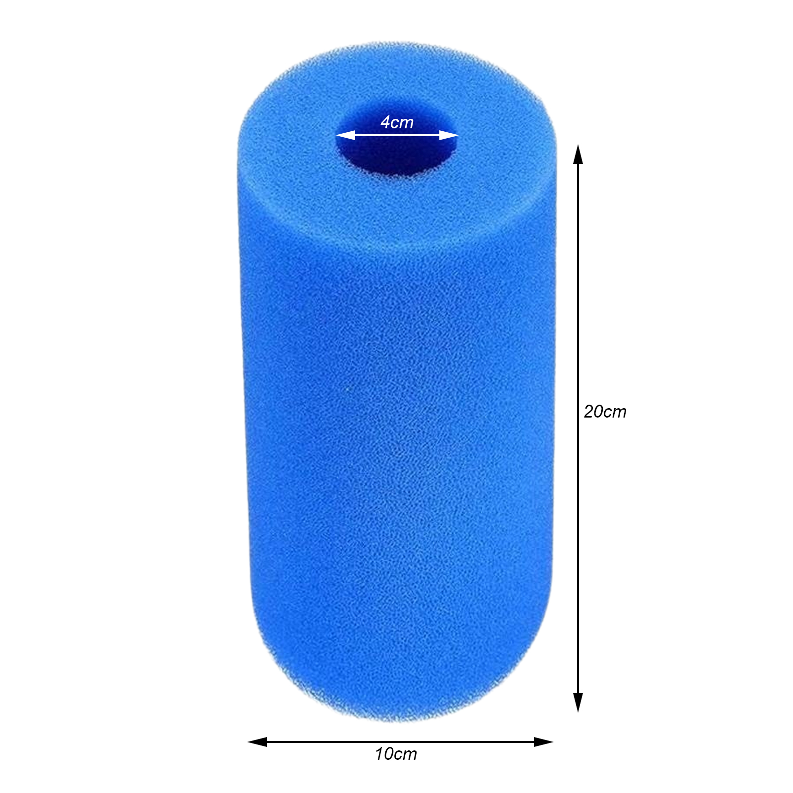 Reusable Pool Filter Sponge for Efficient Pool Maintenance High Density Foam Filter for Debris Leaves Hair Fur Washable Swimming Pool Filter. 