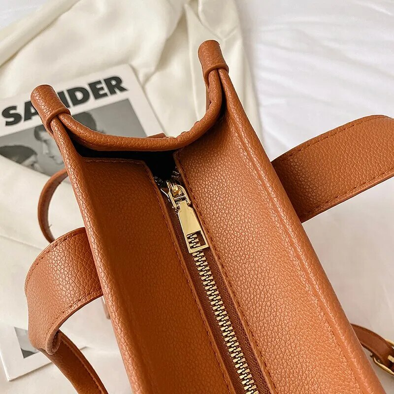 Handbag Crossover Single Shoulder Multifunctional Large Capacity Michael Coles Open Bag. 