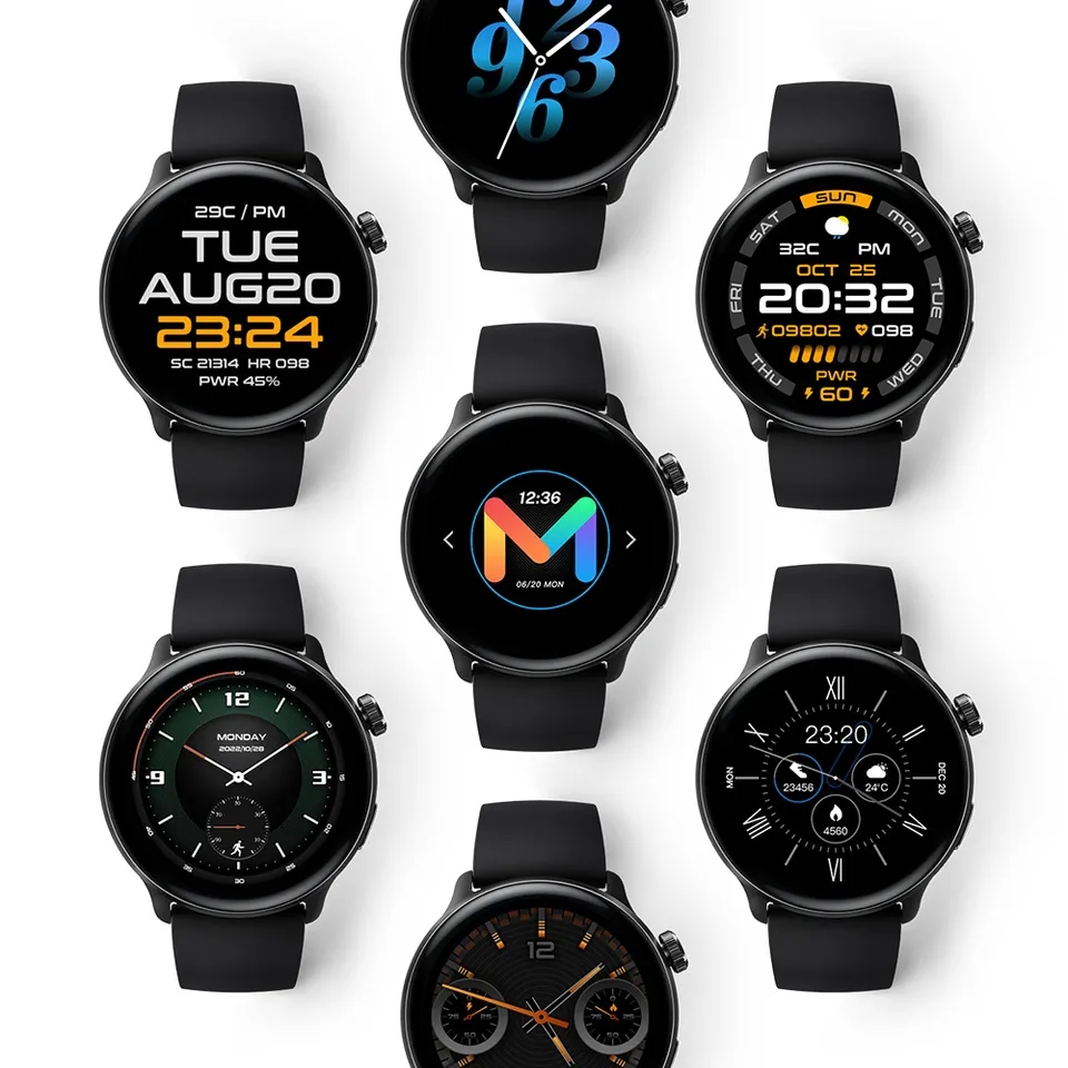 Mibro Lite 2 Smart Watch with Dual Straps. 