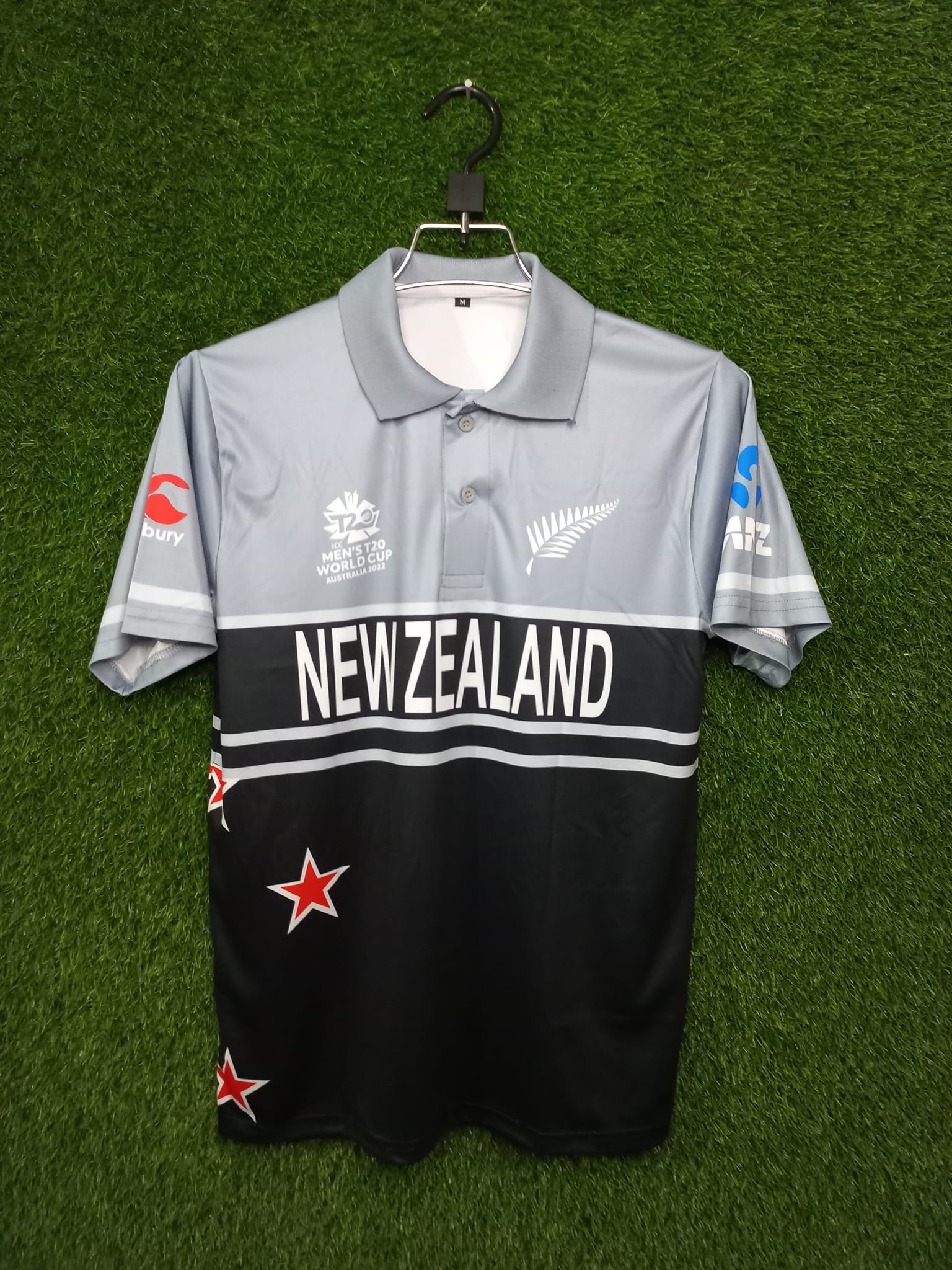 New Zealand T20 World Cup Jersey For Men 2022Full Sleeve
