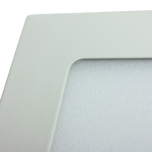 Dimmable 12W Square Ultra Thin Ceiling Energy-Saving LED Panel Light (Cool White). 