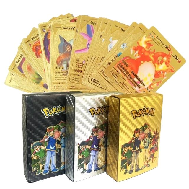55 Pcs Pokemon Golden Cards Gold Foil Set Black, Silver Card | Daraz.com.bd 55 Pcs Pokemon Golden Cards Gold Foil Set Black, Silver Card | Daraz.com.bd