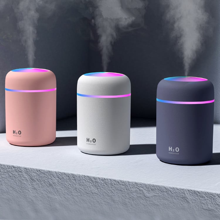 Usb Colorful Humidifier Mini Portable Useable In Car Home Cup Humidifier - Humidifier - Humidifier. 