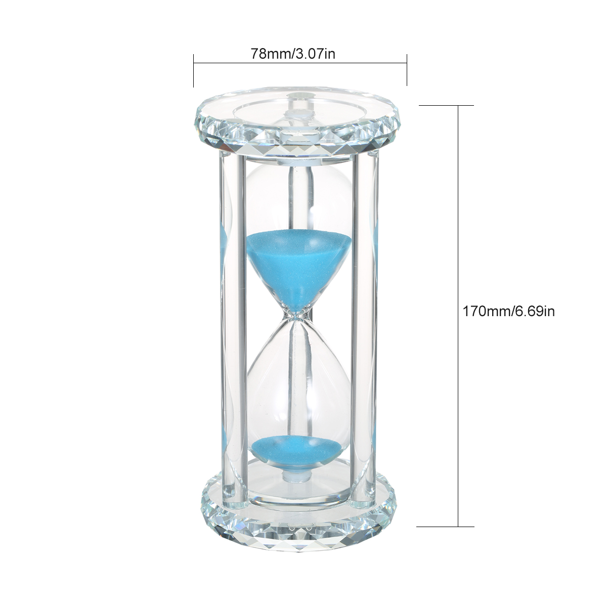 30 Minutes Sand Timer Color Sandglass Hourglass Timer for Kitchen Office Game Timer Desktop Decoration Interesting Gift. 