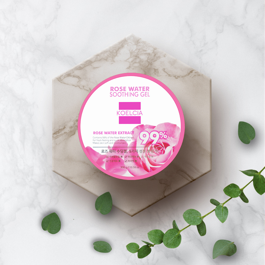 Koelcia Rose Water Soothing Gel 300g
