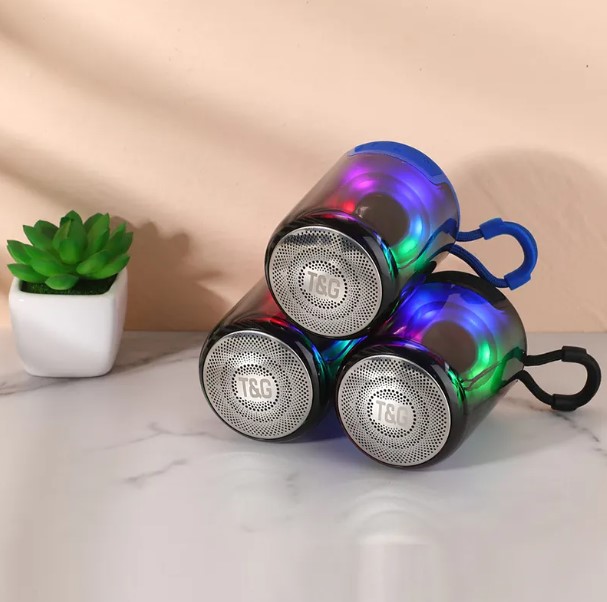 Tg 314 High Performance Portable Rechargeable Portable Subwoofer Speaker Color Light Wireless Bt Speaker. 