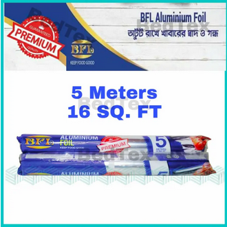(pack of 2)-BFL Aluminum Foil Paper 16 SQ.FT. Perfect Foil to Roast a Chicken or Bake (pack of 2)