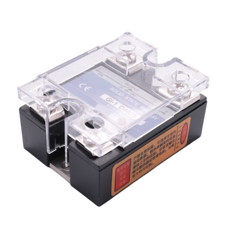 SSR 25A 3-32V DC To 24-480V AC Single Phase Solid State Relay DC Control AC MGR-1 D4825 Load Voltage. 