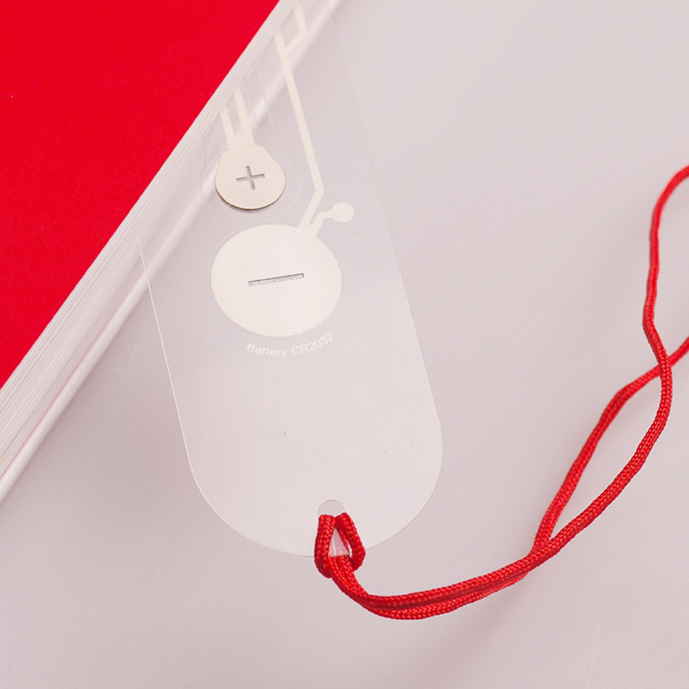 Creative LED Luminous Bookmark Light Night Bendable Super Thin Reading Lamp Gift. 