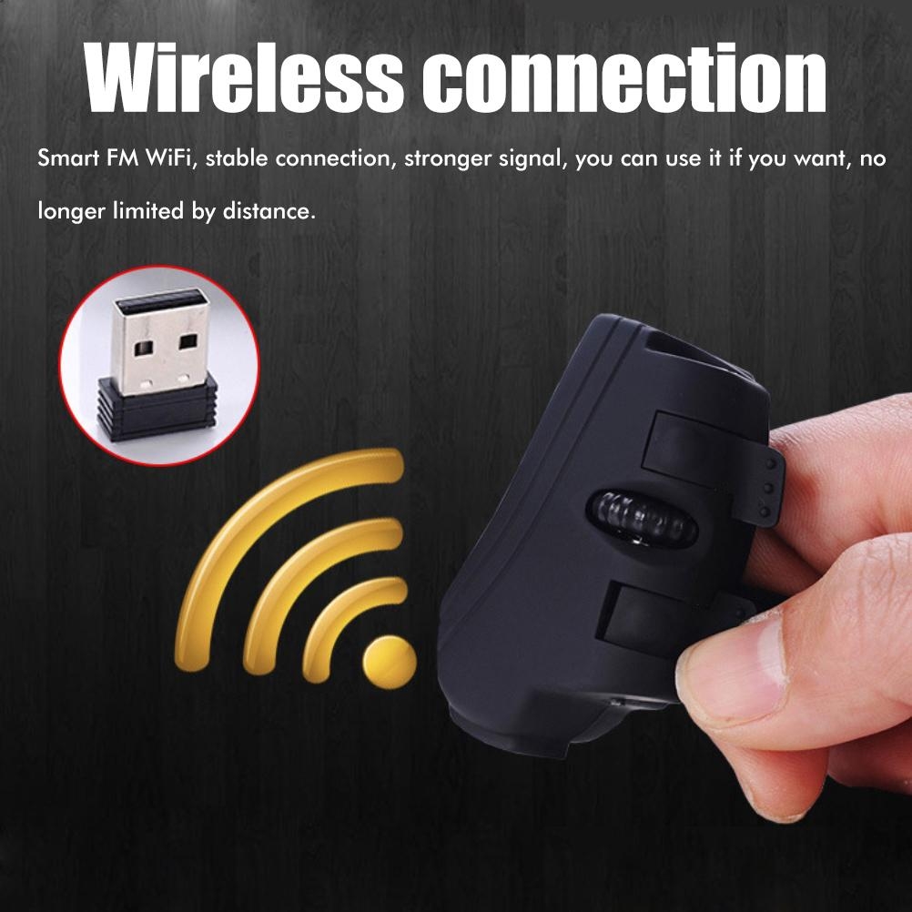 GM306 2.4GHz Wireless Finger Lazy Mouse with USB Receiver. 