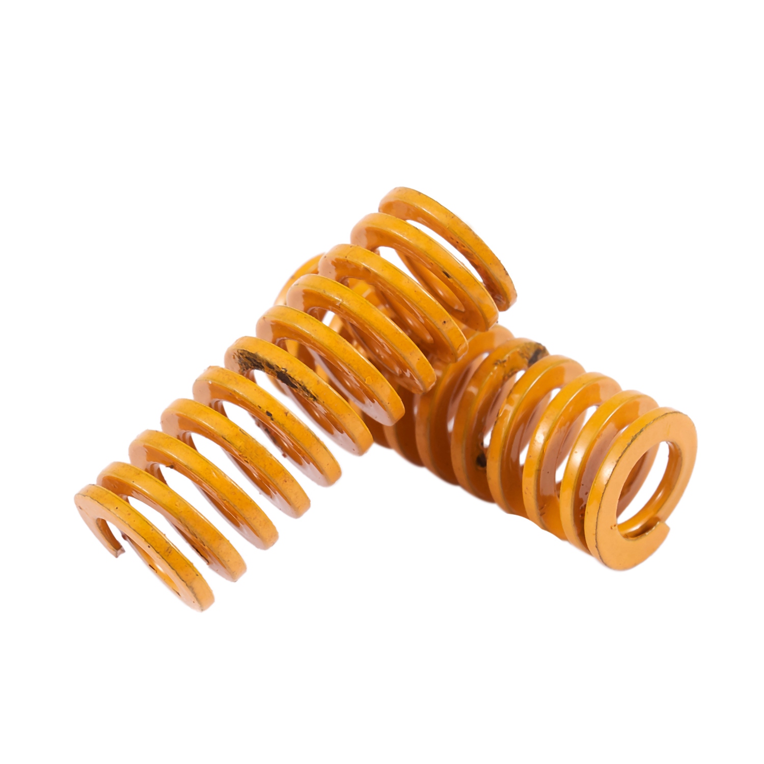 Durable 8Mm Od 20Mm Long Light Load Compression Mould Die Spring Yellow Compression Mould Die Spring for the Ender 3S Bed 20Pcs. 