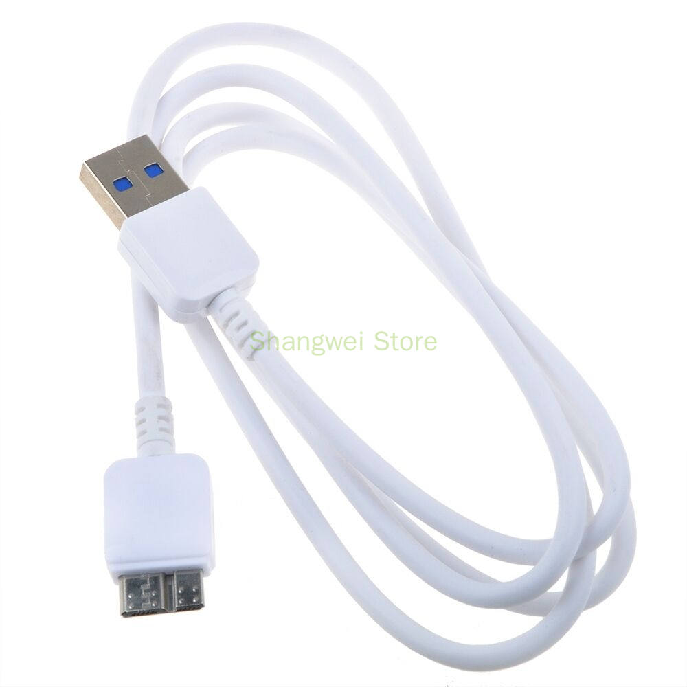White USB 3.0 Data SYNC Cable for Western Digital WD My Book External Hard Drive. 