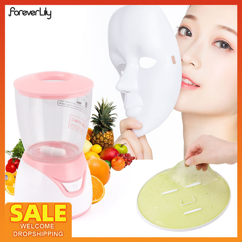 Face Mask Maker DIY Making Facial Mask Beauty Machine Automatic Vegetable Face Mask Natural Collagen Fruit Face Mask Maker Kit