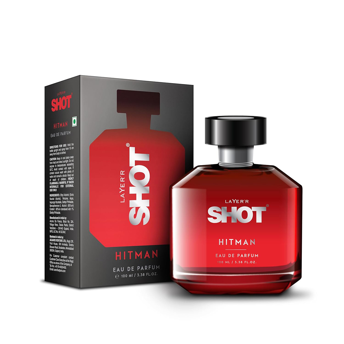 Layer’r Shot Perfume 100ML Hitman EDP. 