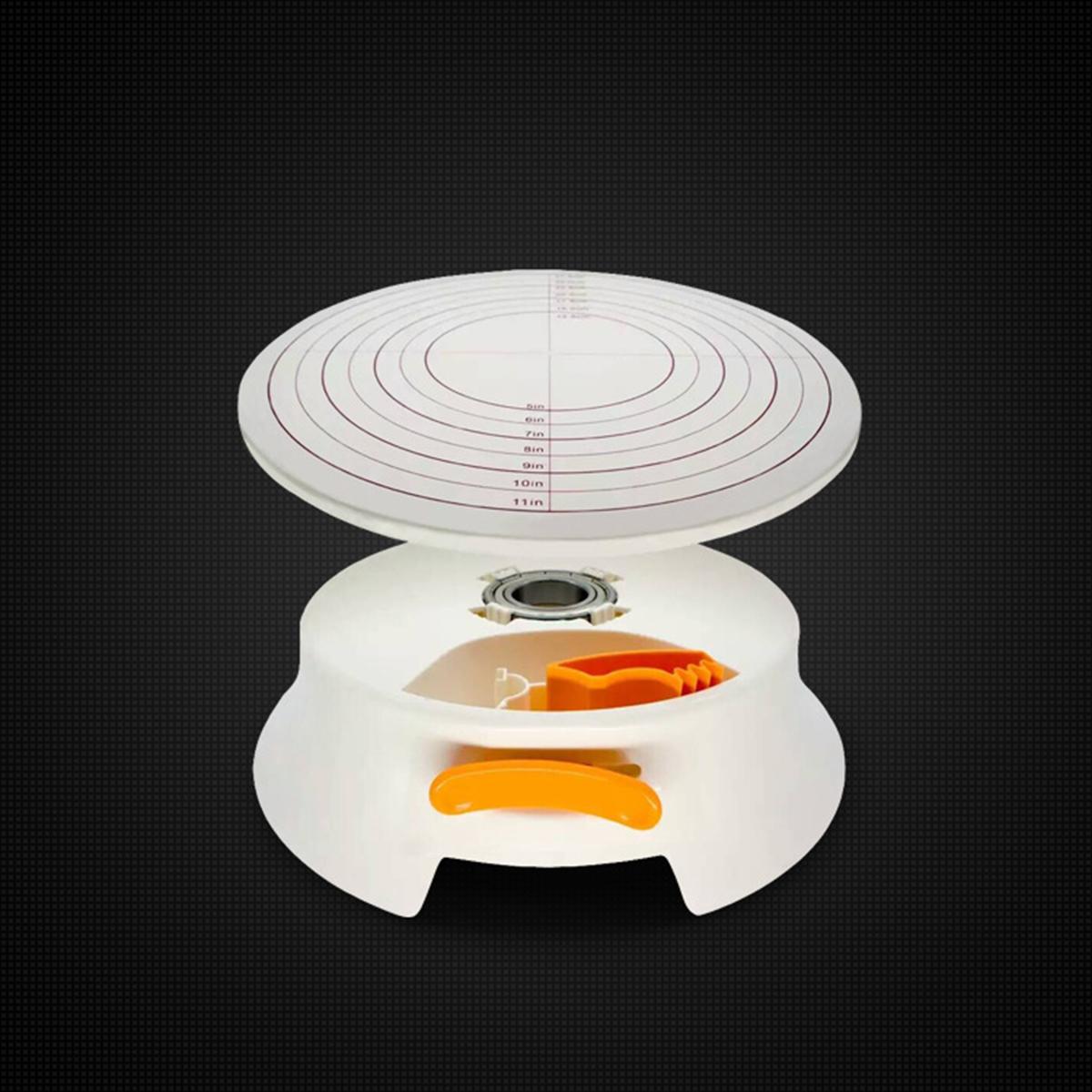 home appliance 12 Inch Cake Making Turntable Revolving Decorating Platform Stand DIY Display. 
