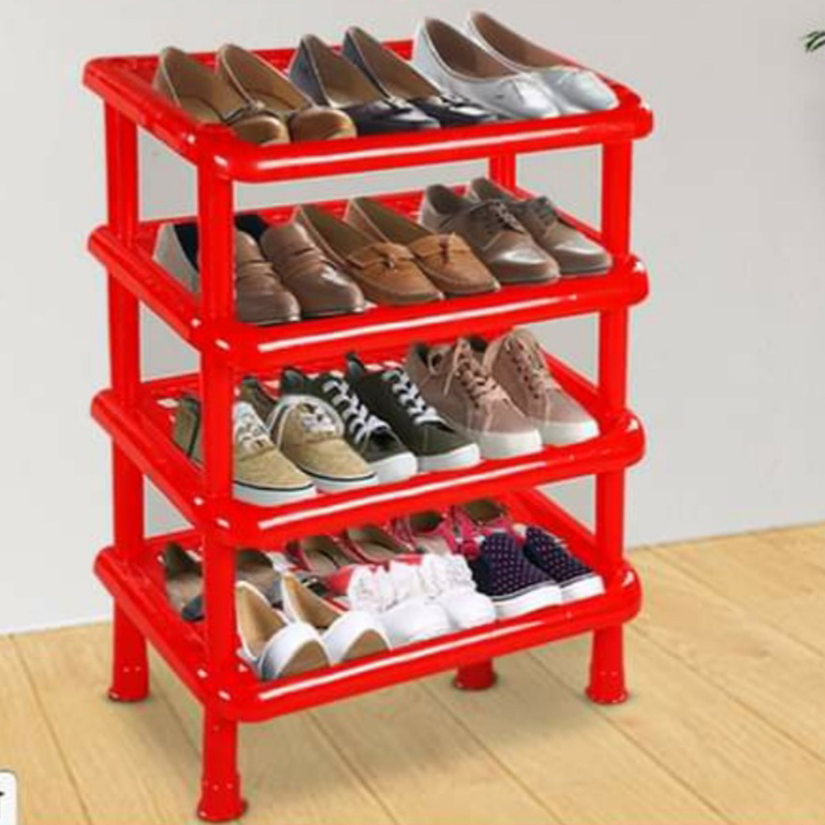 Pacific Shoe Rack - 4 Step -Plastic