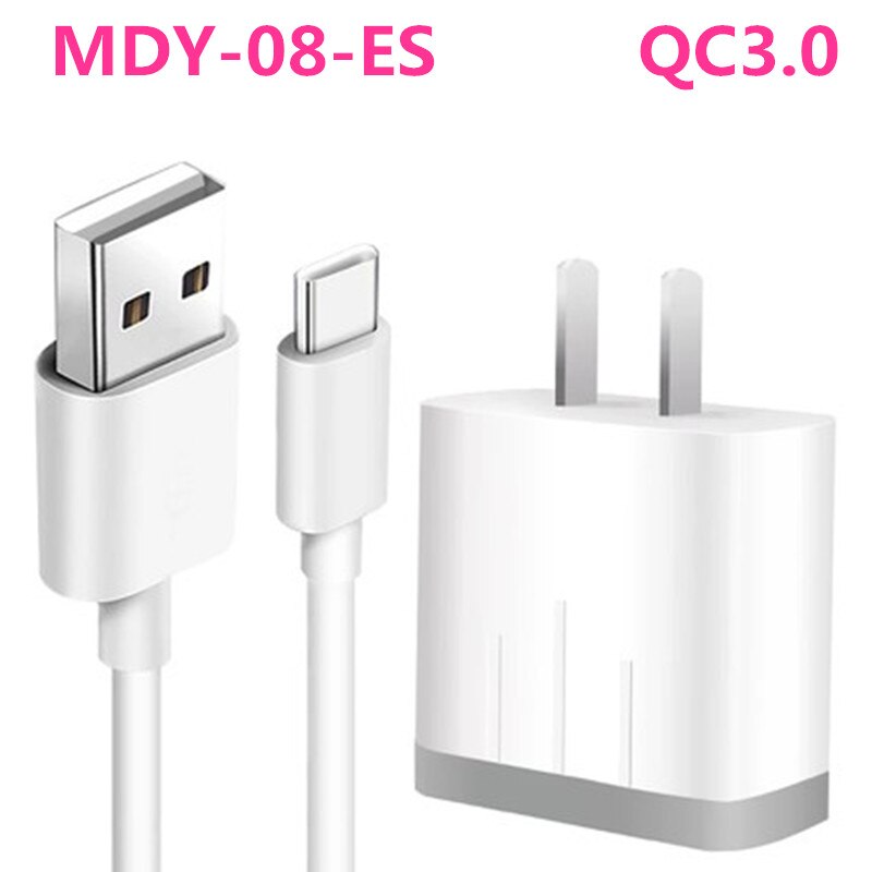 QC3.0 MI6 charger 3A Travel Quick USB Wall Adapter tipe/type C Cable. 