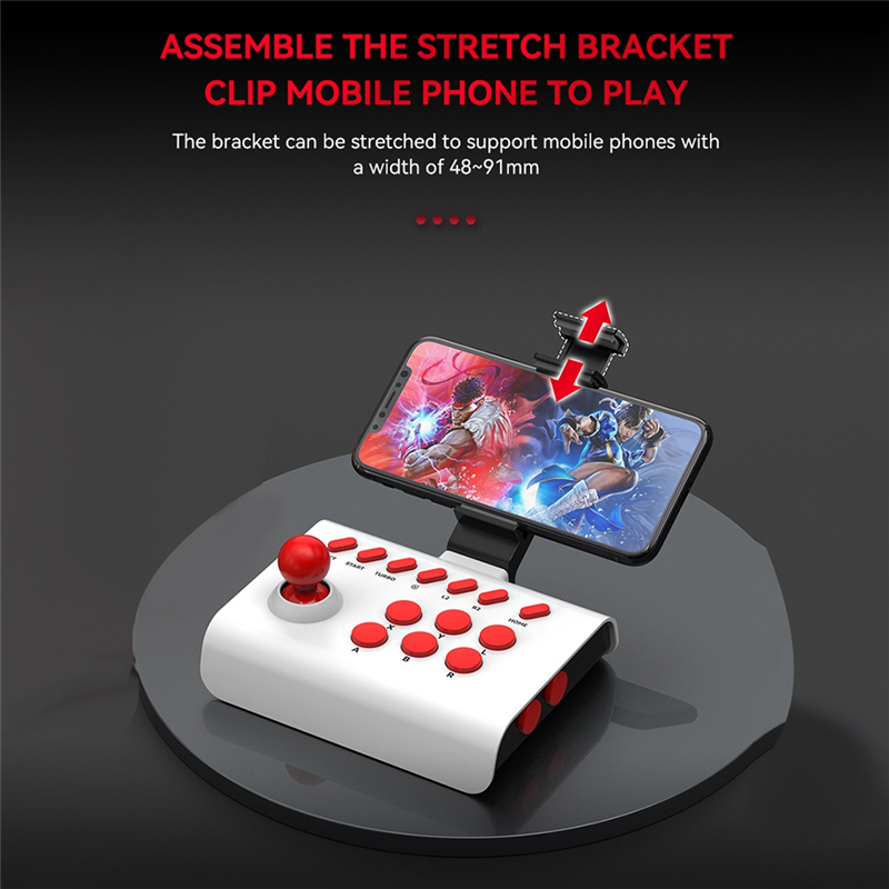 Wireless Arcade Game Console Bluetooth Joystick Controller for Nintendo Switch PS4 PS3 Pandora Box PC Mobile Phone Durable E. 
