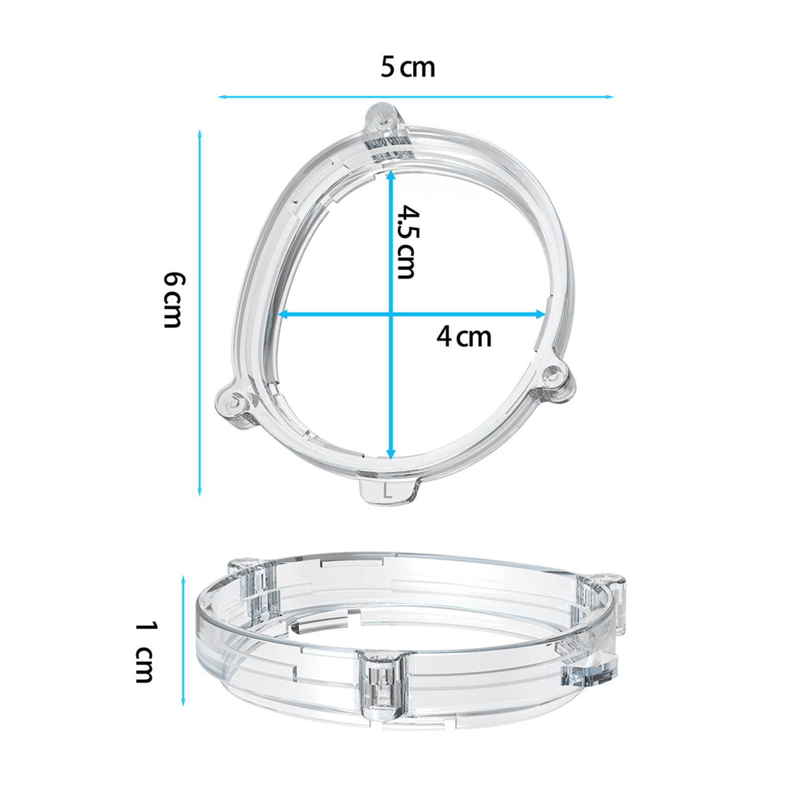 Vr Glasses Spacer Protector Meta Quest 3 Magnetic Vr Glasses Frame Easy Install Durable Bumper Magnetic Vr Lens Frame. 