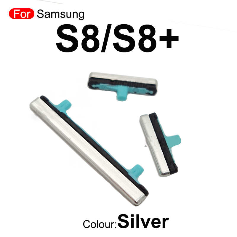 Power Volume and Bixby Button Out Side Key Side Button For Samsung Galaxy S8/S8+ External Volume Button + Power ON OFF. 
