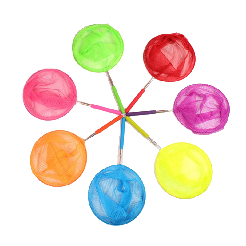 Extendable Kids Telescopic Butterfly Net Toy Catching Bugs Insect Fish Gift. 