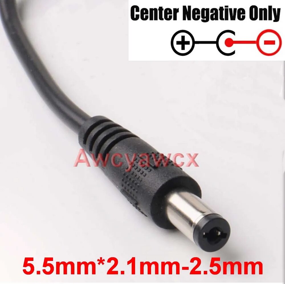 High quality AC/DC 9V 2A 2000mA 18W Switching Power Supply adapter Reverse Polarity Negative Inside 5.5mm x 2.1mm-2.5mm. 