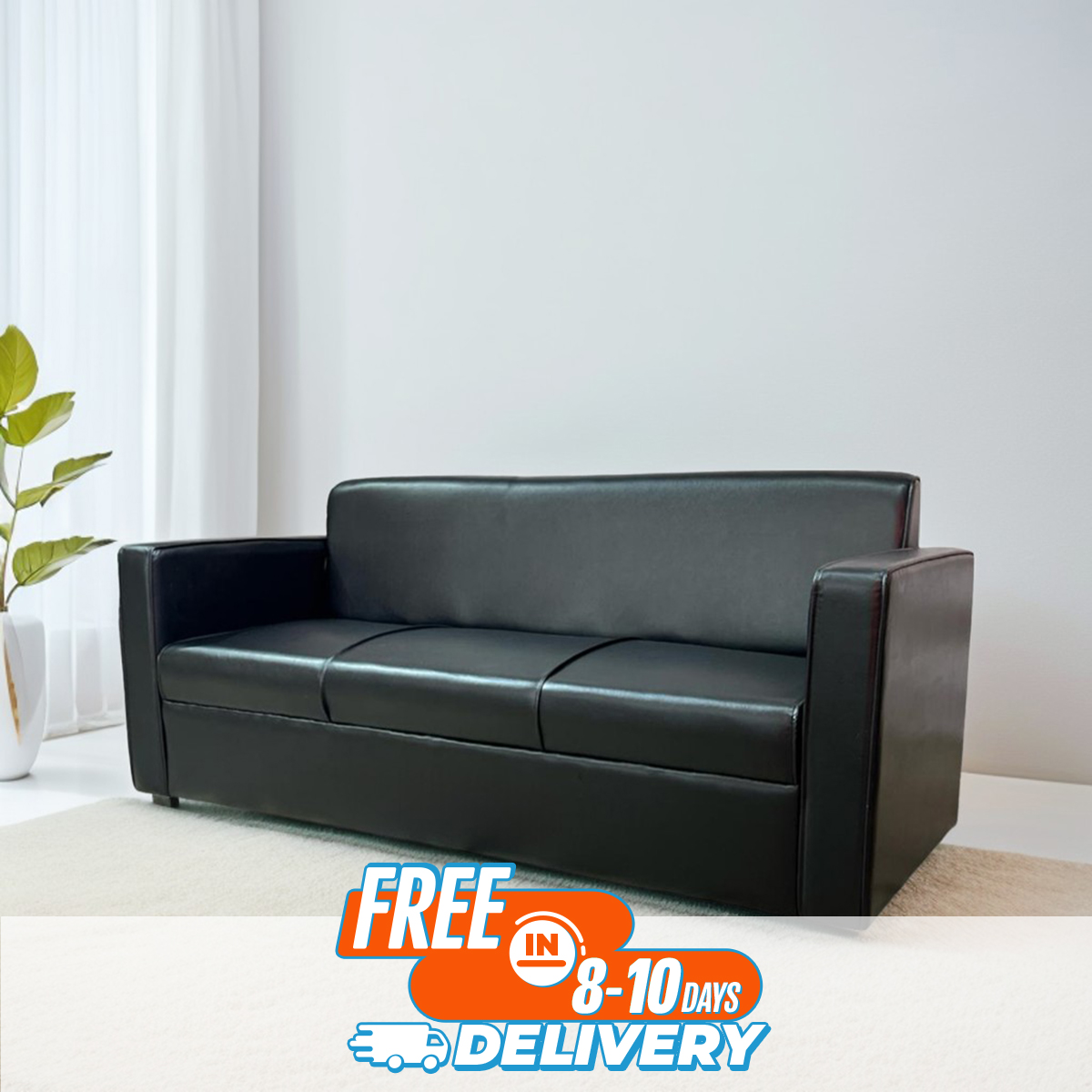 Furnicom Sofa/ Sofa Set/ Sofas/ Office sofa/ 3 Seater Sofa/ Living room sofa