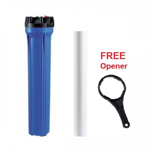 Premium Quality - 20 Big Blue Jumbo Water Filter Housing for Water Filling Size: 20x2.5 - Signifying Quality