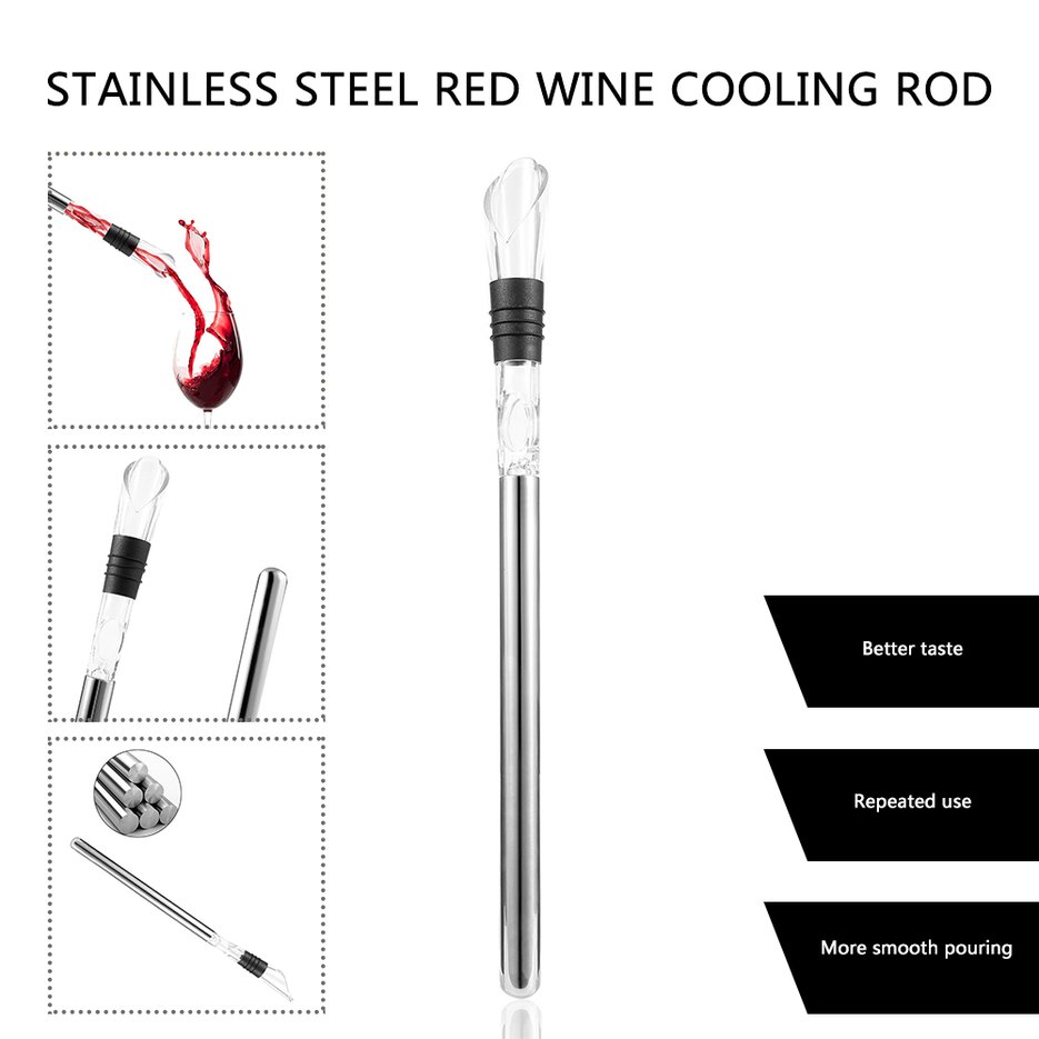 Stylish Arrival Rushed Ice Bucket Stainless Steel Barware Pourer With Chill Rod Bottle Coolers Chiller Stick Spout Aerator Buy Online At Best Prices In Bangladesh Daraz Com Bd