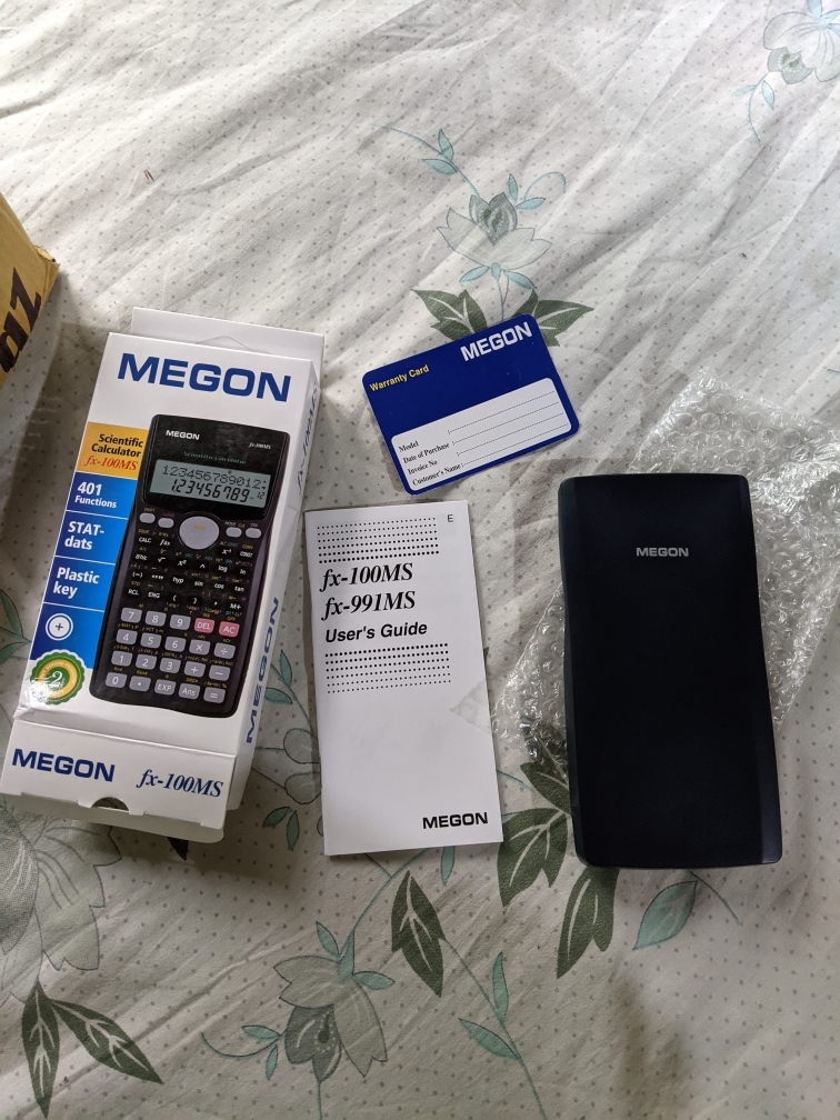 SCIENTIFIC CALCULATOR (M-E-G-O-N). 